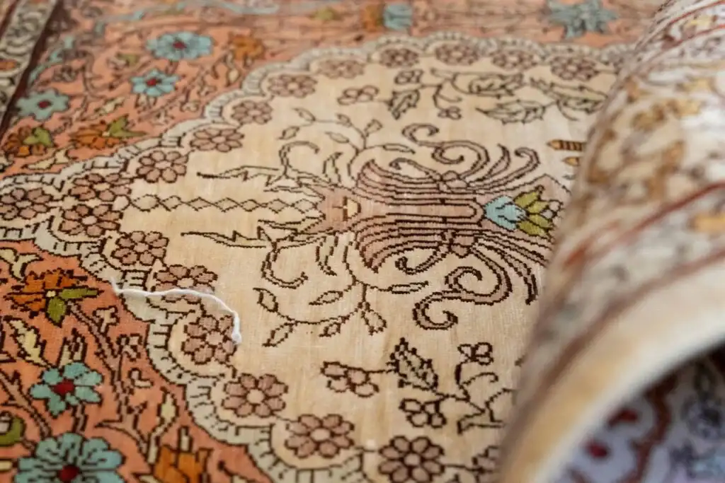 Part 2: Hereke Silk carpet weaving