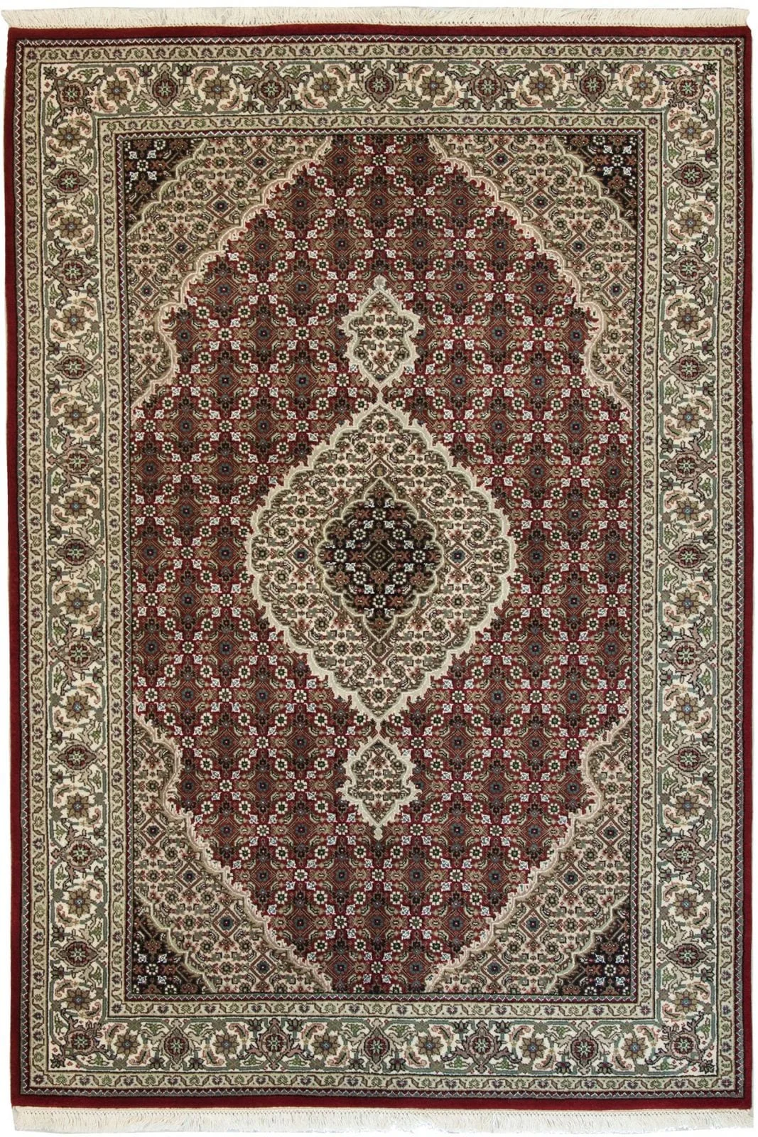 INDIAI TABRIZ MAHI KÉZI CSOMÓZÁSÚ SZŐNYEG