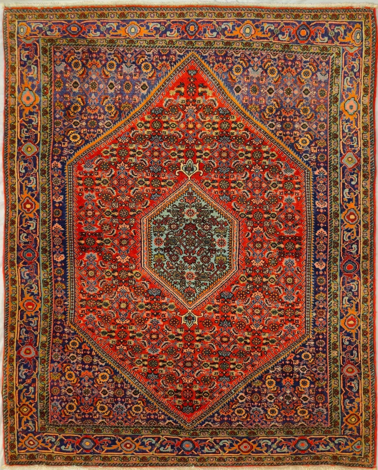 IRANIAN BIDJAR HANDMADE WOOL CARPET