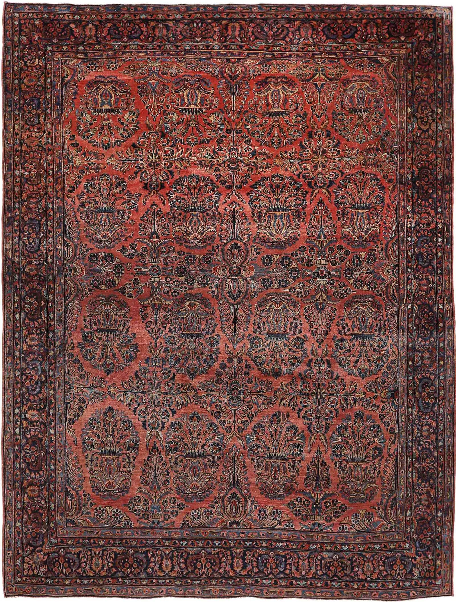 IRANIAN SAROUGH HANDMADE WOOL CARPET