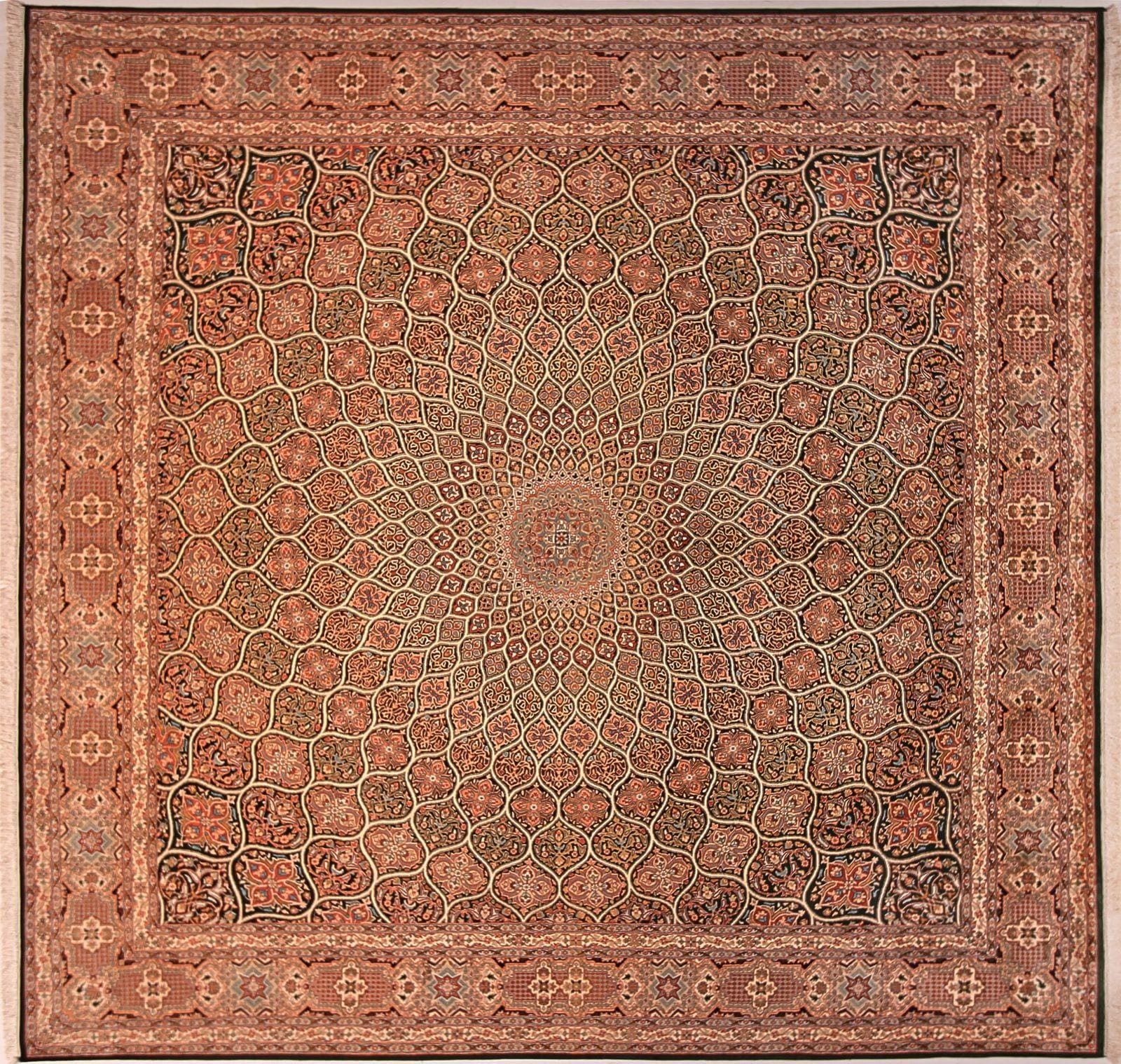 INDIAN KASHMIR SILK – EXCLUSIVE HANDMADE CARPET