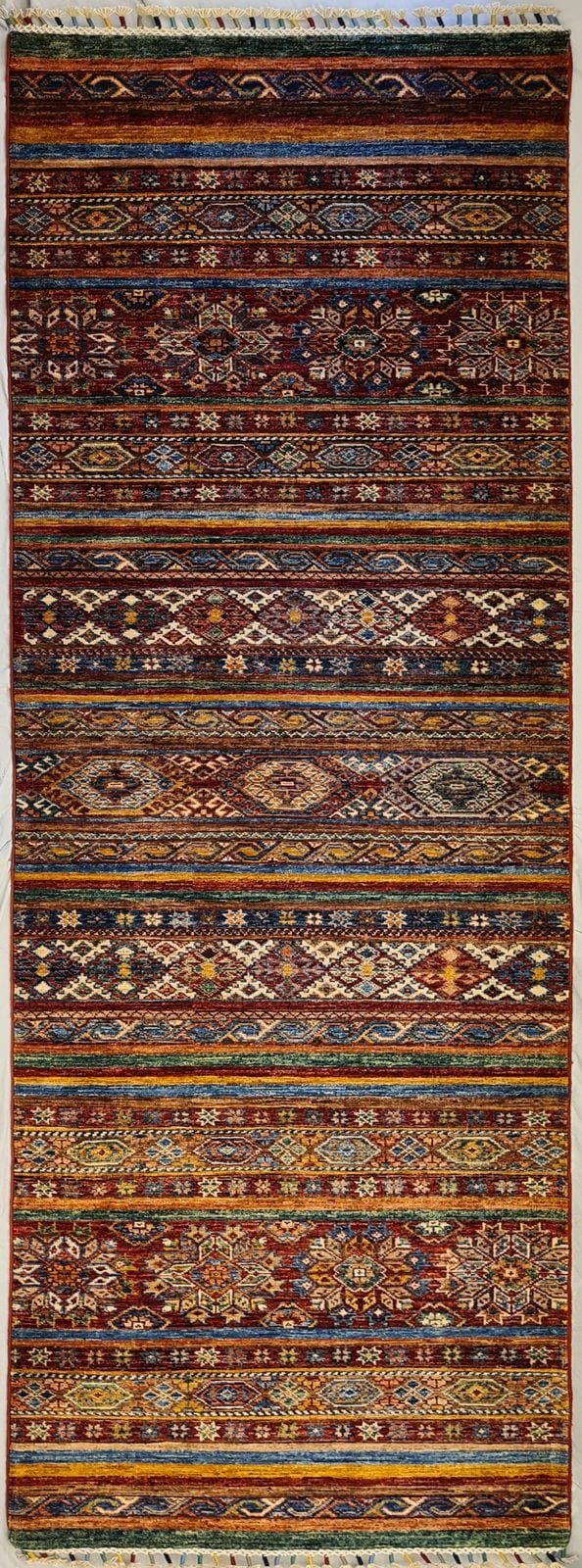 AFGHAN SHIRVAN SHAWL HANDMADE WOOL CARPET