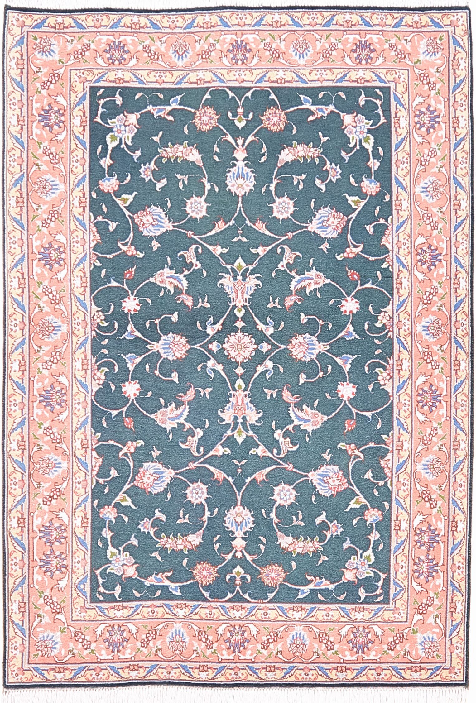 IRANIAN TABRIZ HANDMADE WOOL CARPET