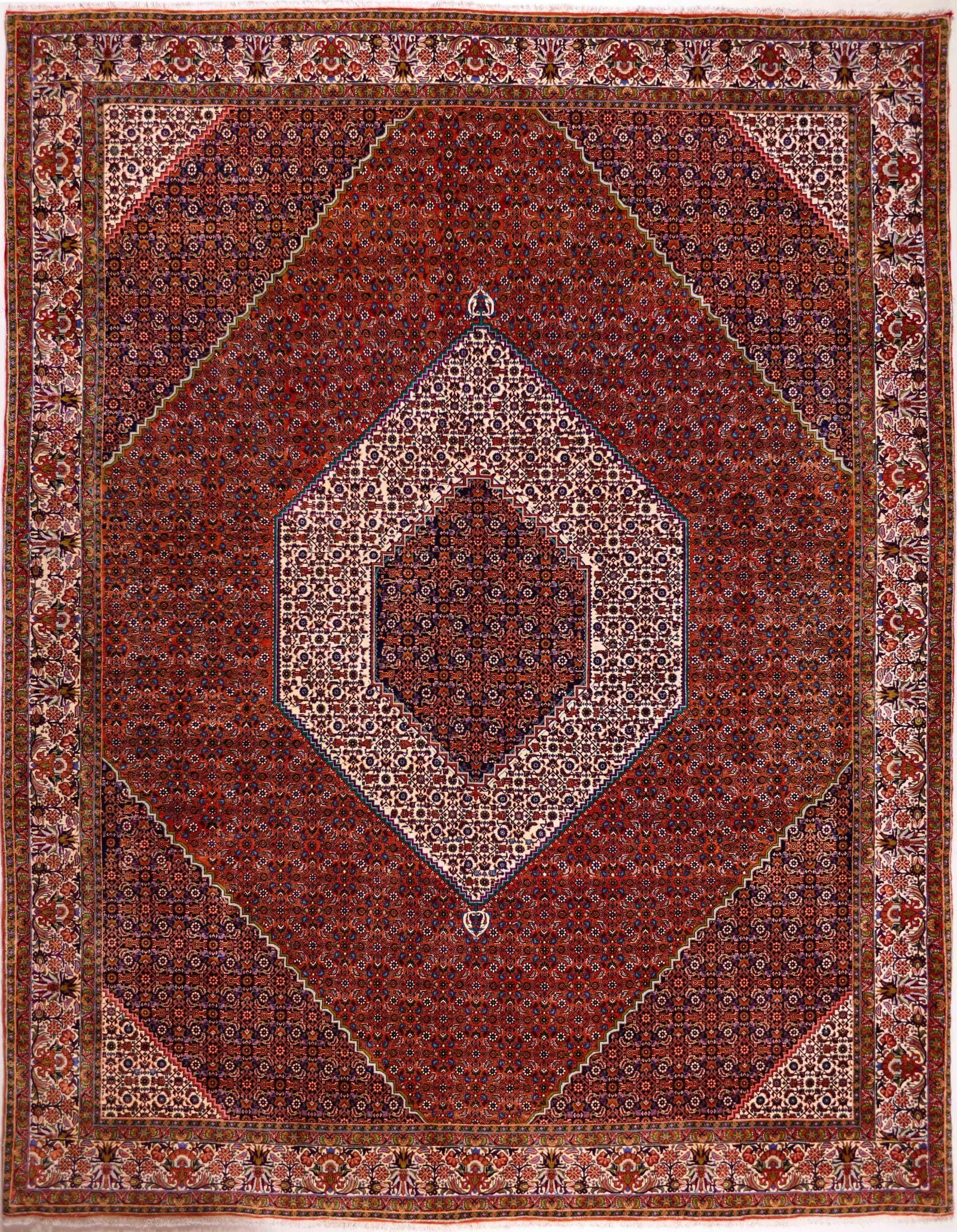IRANIAN BIDJAR TEKAB HANDMADE WOOL CARPET