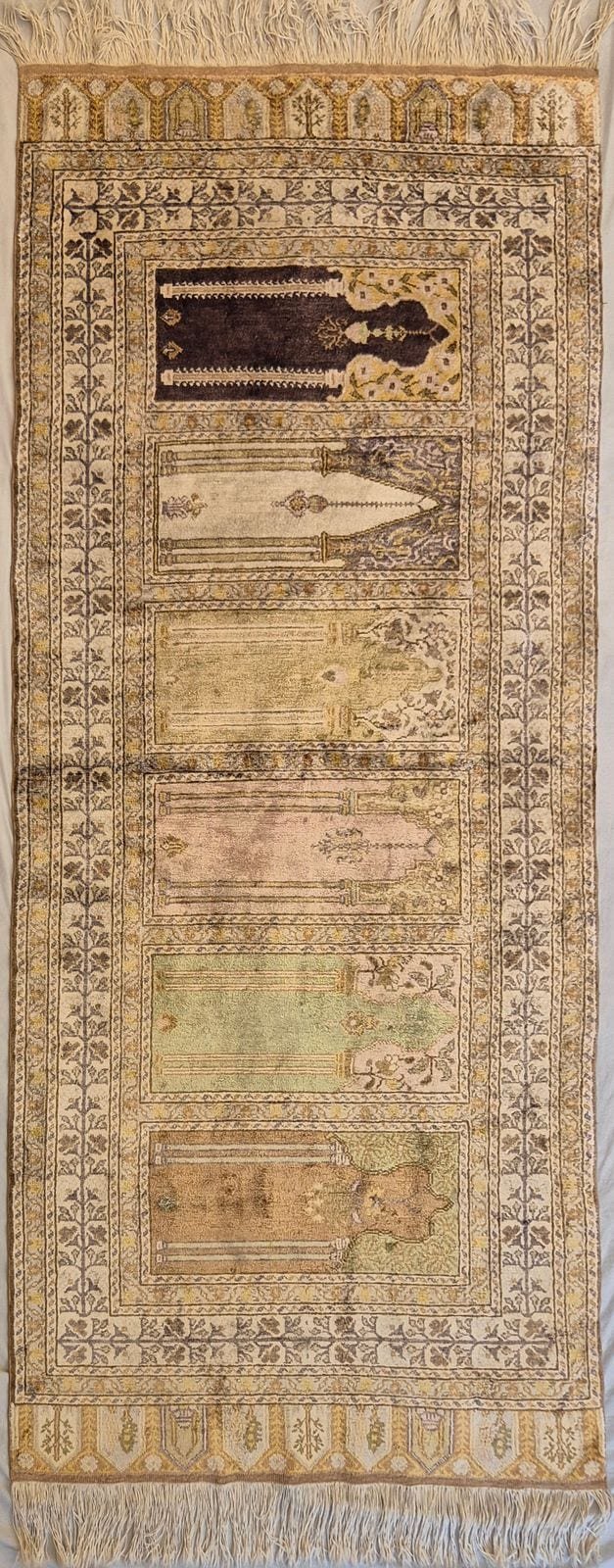 TURKISH KAYSERI SILK HANDMADE CARPET